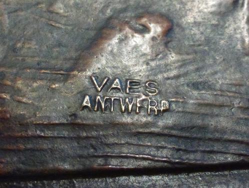 Panneau de cuivre Vaes, Antiquités & Art, Antiquités | Bronze & Cuivre, Cuivre, Envoi
