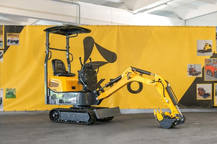 EKS12 1.2T minigraafmachine, Zakelijke goederen, Machines en Bouw | Kranen en Graafmachines, Graafmachine, Ophalen of Verzenden