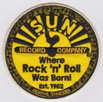Sun Records Company Rock n Roll stoffen opstrijk patch emble, Verzenden, Nieuw, Kleding