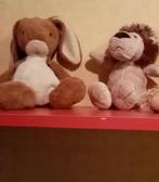 2 nieuw zachte knuffels , leeuw + konijn (27cm), Kinderen en Baby's, Speelgoed | Knuffels en Pluche, Ophalen of Verzenden, Nieuw