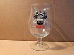 Duvel glas wapenschild, Ophalen of Verzenden, Zo goed als nieuw, Duvel