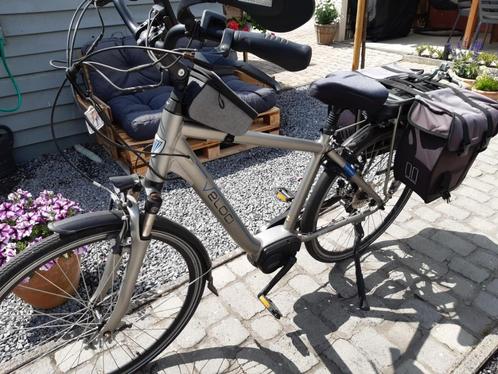 elektrische herenfiets, Fietsen en Brommers, Elektrische fietsen, Gebruikt, Overige merken, 47 tot 51 cm, 50 km per accu of meer