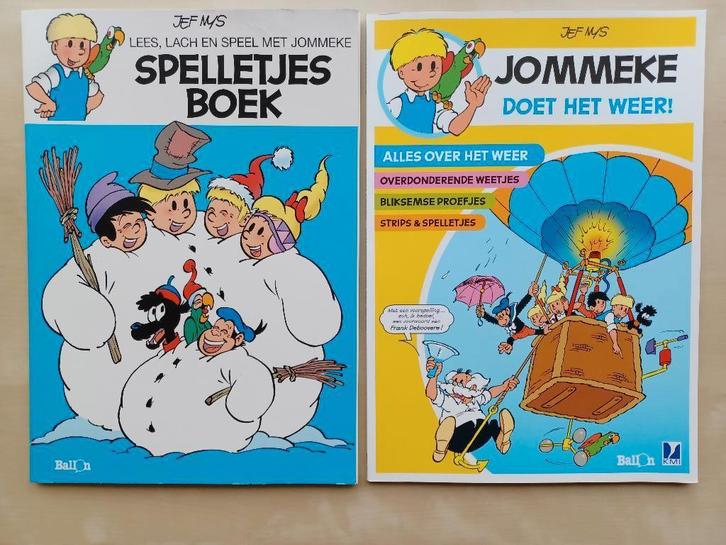 NIEUW - Jommeke Spelletjesboek en Weetjesboek, Boeken, Stripverhalen, Nieuw, Ophalen of Verzenden
