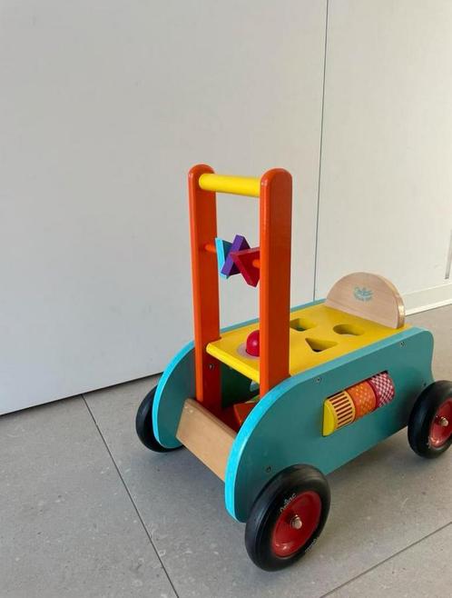 vilac loopwagen 3-in-1, Kinderen en Baby's, Speelgoed | Buiten | Voertuigen en Loopfietsen, Duwvoertuig, Ophalen