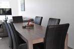 Eettafel met 6 stoelen — Goede staat, Ophalen