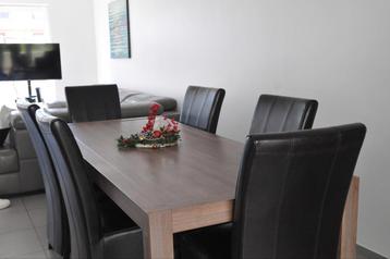 Eettafel met 6 stoelen — Goede staat, Huis en Inrichting, Ophalen