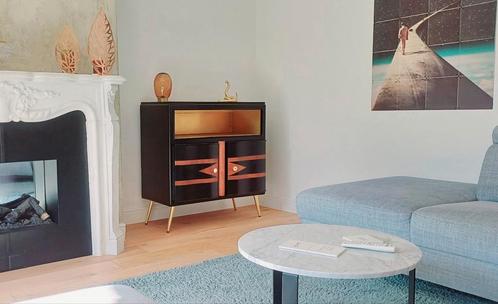 Oud kastje retro vintage art deco, Huis en Inrichting, Slaapkamer | Complete slaapkamers, Zo goed als nieuw, Ophalen