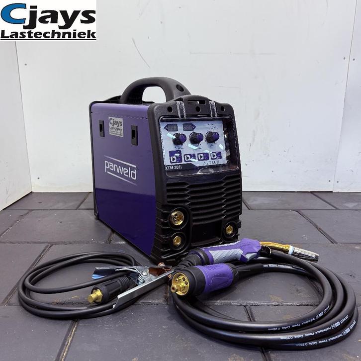 Nieuw Parweld XTM 201i Mig Lasapparaat Laspost Draagbaar, Bricolage & Construction, Outillage | Soudeuses, Neuf, CO2, 150 à 250 ampères