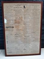 Kader met dagboek uit 1842, Antiek en Kunst, Ophalen