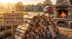 DROOG brandhout Eik/Beuk - €115/m³ - gratis thuis, Minder dan 3 m³, Ophalen of Verzenden, Eikenhout, Blokken