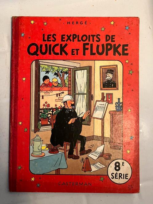Les Exploits de Quick et Flupke, 8E série, 1958 , B22bis, Livres, BD, Une BD