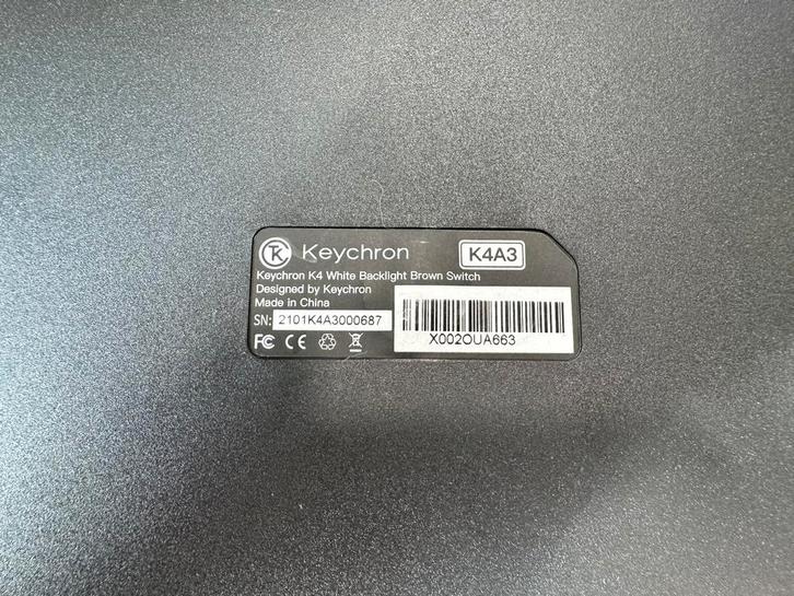 Keychron k4 96%, Computers en Software, Toetsenborden, Gebruikt, Qwerty, Draadloos, Gaming toetsenbord, Ophalen of Verzenden