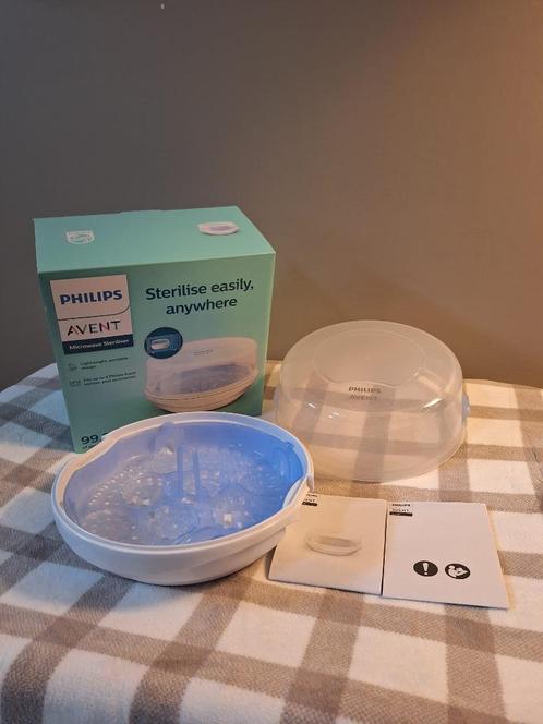 Philips Avent Snelle magnetronstoomsterilisator, Kinderen en Baby's, Babyvoeding en Toebehoren, Zo goed als nieuw, Sterilisator