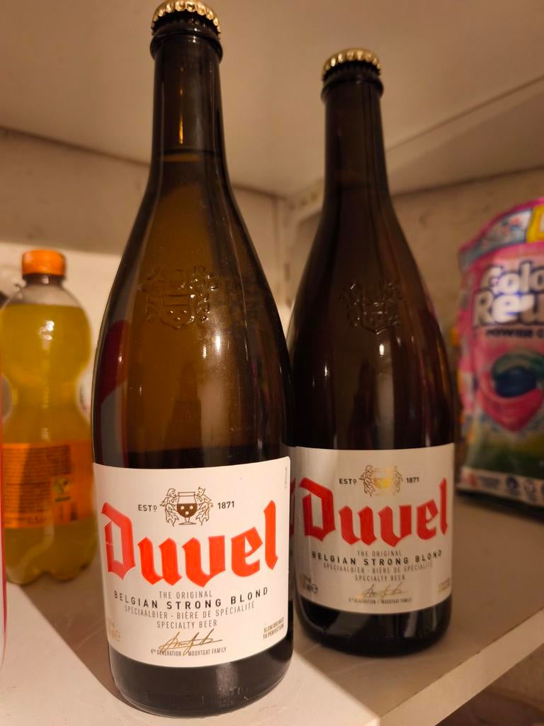 Duvel 75cl 2x, Verzamelen, Ophalen, Nieuw, Flesje(s), Duvel