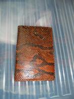 oude portefeuille in slangenleder, Handtassen en Accessoires, Portemonnees, Ophalen of Verzenden