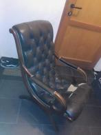 Chesterfield fauteuil, Huis en Inrichting, Ophalen, Zo goed als nieuw