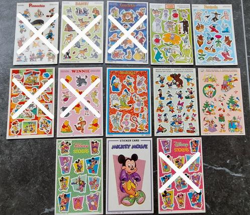 Disney stickers collector items (onaangetast), Verzamelen, Disney, Nieuw, Overige typen, Ophalen of Verzenden