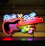 Rock N Roll neon en veel andere USA mancave decoratie neons, Table lumineuse ou lampe (néon), Enlèvement ou Envoi, Neuf