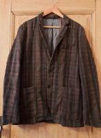 Vintage jas "Sisley" - herenmaat Medium/Large, Gedragen, Maat 48/50 (M), Bruin, SISLEY