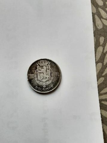 Monnaie cent francs belge beschikbaar voor biedingen