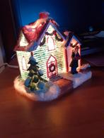 huisje met verlichting op stroom, Diversen, Kerst, Ophalen, Zo goed als nieuw