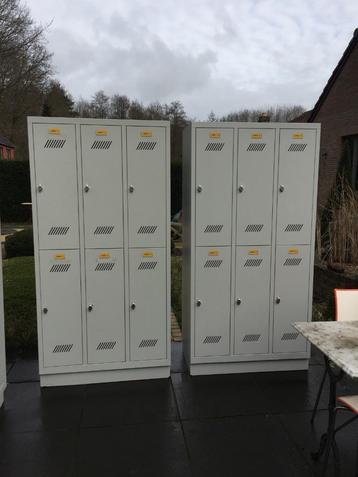 Degelijke 6 - deurs lockers , lockerkasten , vakkenkasten beschikbaar voor biedingen