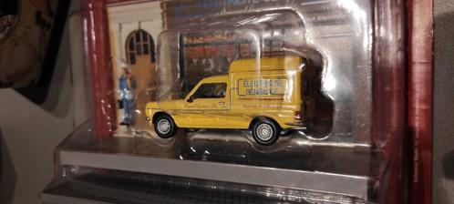 Simca 1100 geel, Diorama electriciën, 1:43 met magazine, Hobby en Vrije tijd, Modelauto's | 1:43, Nieuw, Ophalen of Verzenden