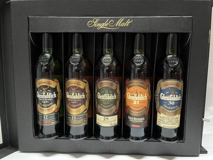 Glenfiddich Single Malt Collection Pre-2007, Verzamelen, Wijnen, Nieuw, Ophalen of Verzenden