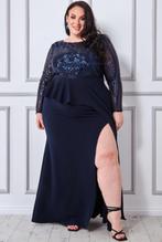 sale plus size galajurk marineblauw maat 50, 52, 54, Vêtements | Femmes, Habits de circonstance, Neuf, Robe de gala, Taille 46/48 (XL) ou plus grande