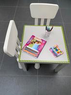 Kindertafel en stoeltjes ikea, Ophalen, Zo goed als nieuw