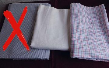 Coupons (2x) nieuwe katoenen stoffen €10,00/stuk. beschikbaar voor biedingen