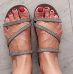 Sandale mule taupe brillant discret confortable Tamaris 37, Kleding | Dames, Schoenen, Tamaris, Overige kleuren, Gedragen, Sandalen of Muiltjes