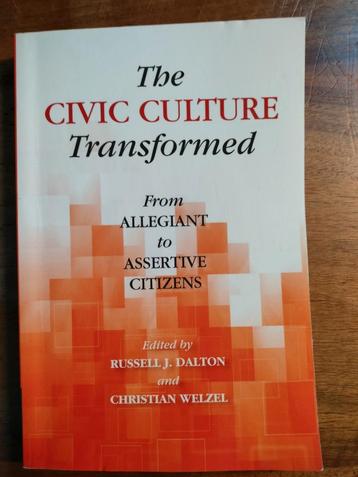 The Civic culture Transformed beschikbaar voor biedingen