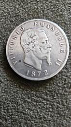 Italië, 5 lire, Ophalen, Italië, Zilver