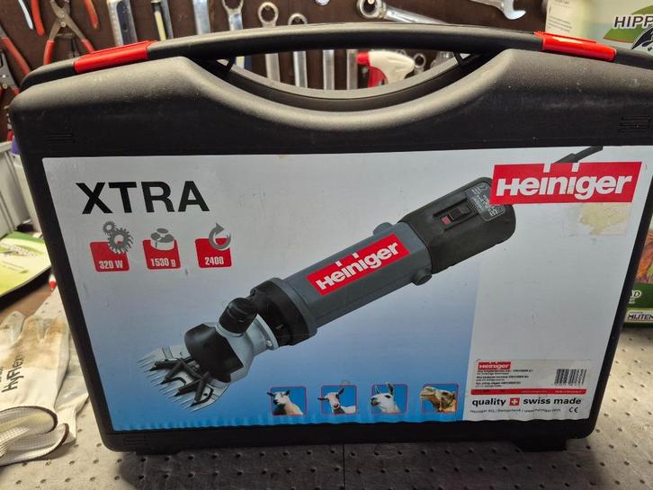 scheermachines HEINIGER XTRA, Dieren en Toebehoren, Paarden en Pony's | Verzorgingsproducten, Zo goed als nieuw, Ophalen