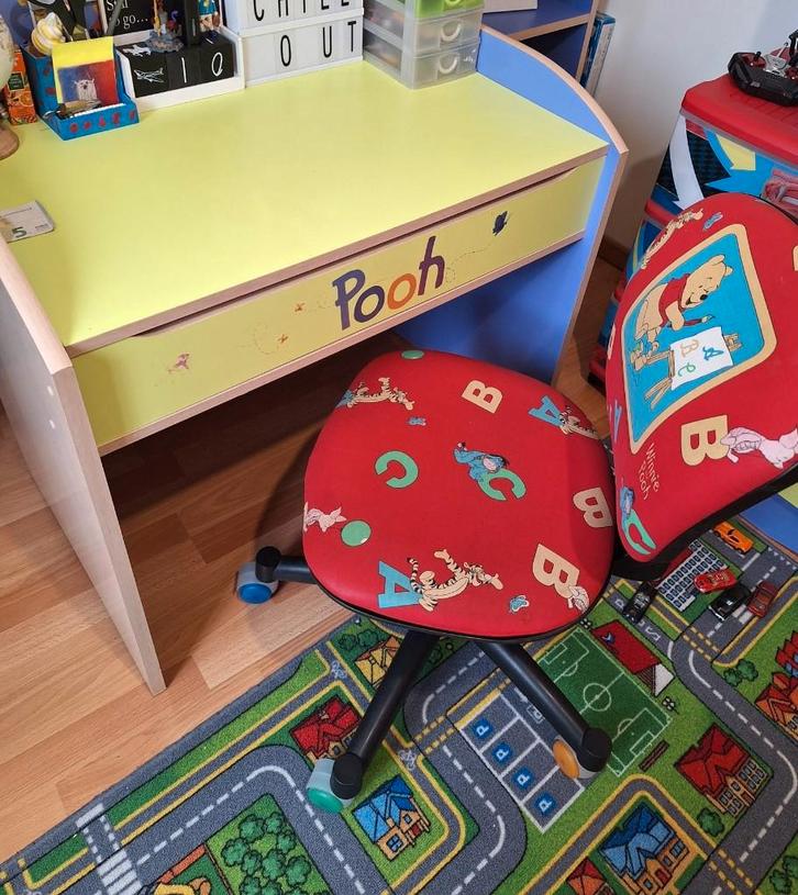 Complete Kinderkamer Winnie de Pooh, Kinderen en Baby's, Kinderkamer | Complete kinderkamers, Zo goed als nieuw, Jongetje of Meisje