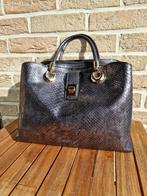 Handtas Marta Ponti, Handtassen en Accessoires, Tassen | Damestassen, Ophalen, Zo goed als nieuw, Grijs, Handtas