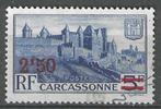 Frankrijk 1940/1941 - Yvert 490 - Carcassonne (ST), Verzenden, Gestempeld