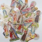 Oude gegomde religieuze stickers. 55 stuks, Ophalen of Verzenden