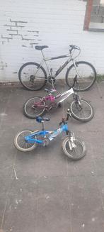 3 vélos à réparer, Ophalen