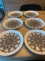6 Biltons borden, Huis en Inrichting, Keuken | Servies, Ophalen, Zo goed als nieuw, Bord(en)