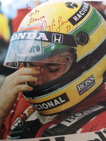 Signature originale de Senna