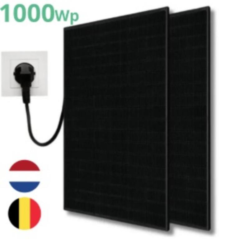 Kit van zonnepanelen 1000W ”plug&play” (niet te missen), Doe-het-zelf en Bouw, Overige Doe-Het-Zelf en Bouw, Nieuw, Ophalen of Verzenden