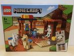 (GESEALD) Lego 21167 Minecraft The Trading Post, Ophalen of Verzenden, Nieuw, Complete set, Lego