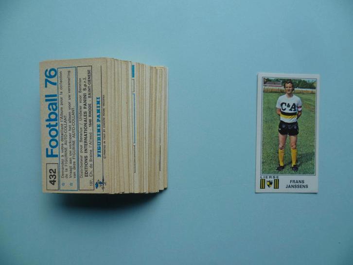 Panini Football 76 voetbal 1976 Lierse SK Frans Janssens 215, Verzamelen, Overige Verzamelen, Zo goed als nieuw, Ophalen of Verzenden