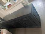 Massief houten dressoir met spiegel, Huis en Inrichting, Kasten | Dressoirs, Ophalen, Gebruikt