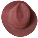 Marlboro Classics bruine hoed van konijnenhaar maat L, ANDERE, Gedragen, Hoed, 58 cm (L, 7¼ inch) of meer