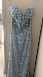 Blauwe jurk, Ophalen, Galajurk, Blauw, Zo goed als nieuw