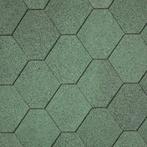 dakshingles | singels | shingles | hexagonaal | groen | dak, Bricolage & Construction, Enlèvement, Neuf, Autres types