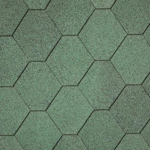 dakshingles | singels | shingles | hexagonaal | groen | dak, Bricolage & Construction, Tuiles & Revêtements de toit, Neuf, Autres types